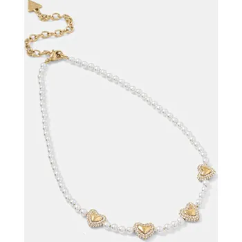 Náhrdelník Náhrdelník Guess BELOVED JUBN06.005JW bílá 00A, vel. ONE SIZE