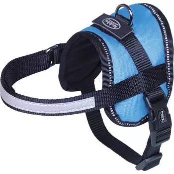 Postroj pro psa Nobby Seguro Mini bezpečnostní postroj pro psa S světle modrá 31-40cm