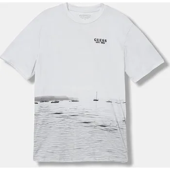 Dětská móda Dětské bavlněné tričko Guess L6RI18.K8HM4.PPY2 šedá 09X, vel. 122-125