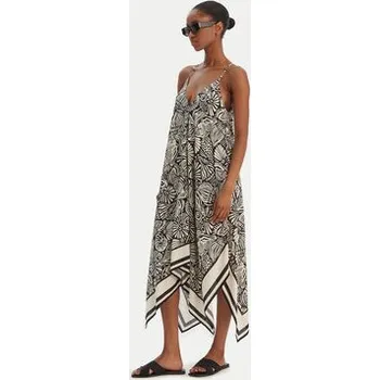 Dámské šaty Seafolly Letní šaty C Shells 55763-DR Černá Regular Fit L