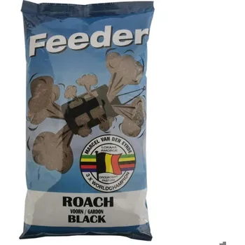 Návnadová surovina Marcel Van Den Eynde MVDE Feeder Roach/Plotice Black 1kg