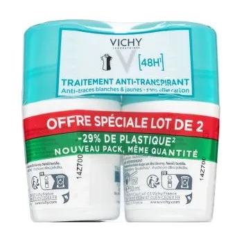 Vichy 48H Anti-Traspirant antiperspirant No White Marks & Yellow Stains Roll-On 2 x 50 ml