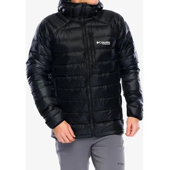 Dámské oblečení Péřová bunda Columbia Arctic Crest Down Hooded Jacket - black