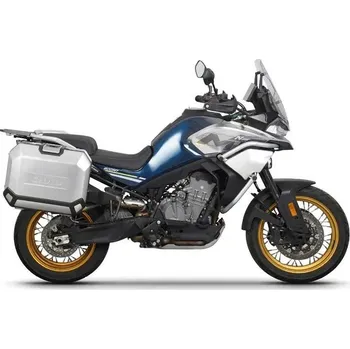 Zavazadlo na motocykl SHAD Sada bočních hliníkových kufrů SHAD TERRA 36L/47L, včetně montážní sady SHAD CF Moto 800 MT