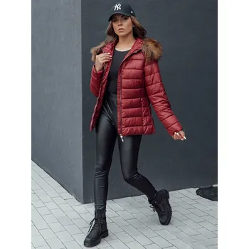 Dámská softshellová bunda Dámská bunda prošívaná ESTELLA TY4530 Barva: Bordová, Velikost: L