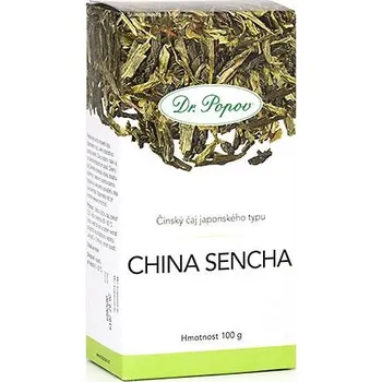 Nápoj China Sencha, zelený čaj, 100 g Dr. Popov