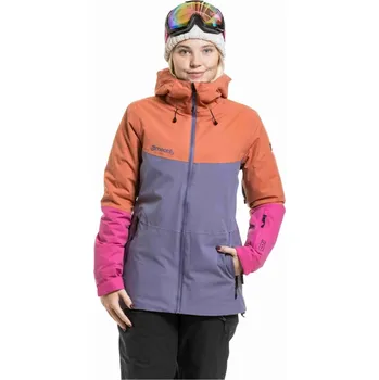 Dámská SNB & SKI bunda Meatfly Kirsten oranžová/fialová S