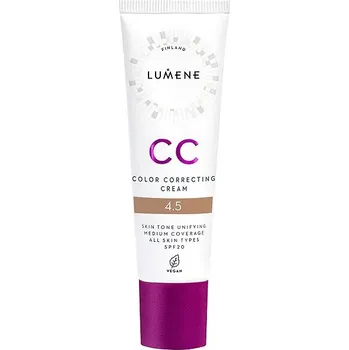 Dekorativní kosmetika LUMENE CC Color Correcting Cream SPF20 Shade 4.5