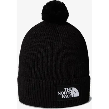 Pokrývka hlavy The North Face TNF Logo Box Pom černá uni