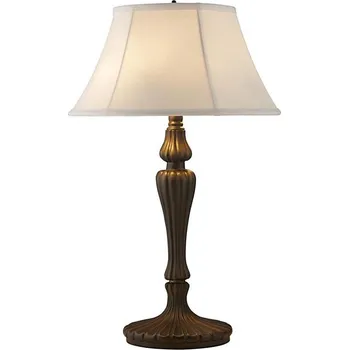 Lampička Searchlight EU46091WH - Stolní lampa AMY 1xE27/60W/230V