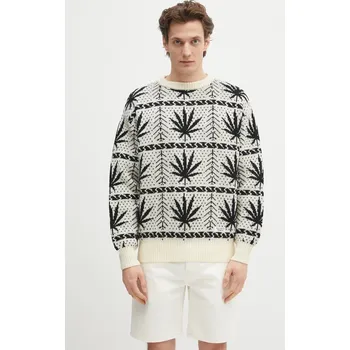 Dámský svetr Vlněný svetr Wacko Maria Hightimes, XL, béžová, 01X