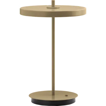 Lampička Umage, Stolní lampa Asteria Move Monochrome, bezdrátová, žlutozelená - Formadore