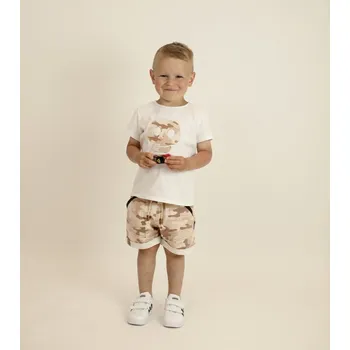 Kocour Mourek Dětské kraťasy světle hnědé Velikost 122