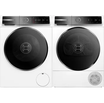 Pračka se sušičkou BOSCH WGB24410BY Serie 8 + BOSCH WQB246DMBY Serie 8