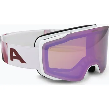 Sjezdové lyžování Lyžařské brýle Alpina Taos Q-Lite white/rose matt/rose