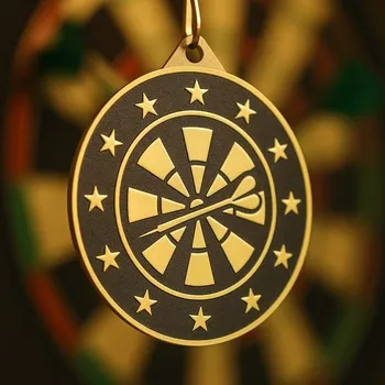 Poháry Bauer Kovová medaile MDM05M10 | Šipky