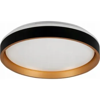 Kanlux stropní svítidlo Kanlux Soln 37324 stropní svítidlo 1x17,5W LED 4000K černá/zlatá