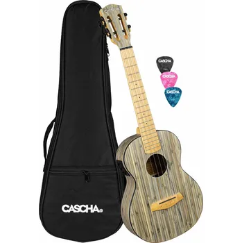 Ukulele Cascha HH 2317E Bamboo Graphite Tenorové ukulele (Jako nové)
