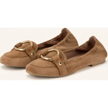 Dámské baleríny Kennel & Schmenger Dámské Baleríny Lola, hnědá, 42,5