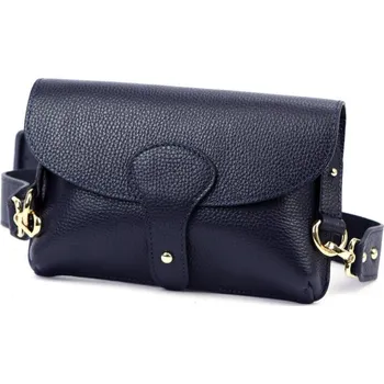 Kabelka Kožená kabelka Luka 24-076 DOLLARO - námořnická modrá