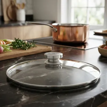 Poklice DEMEYERE Sicko 32 cm - skleněná poklička