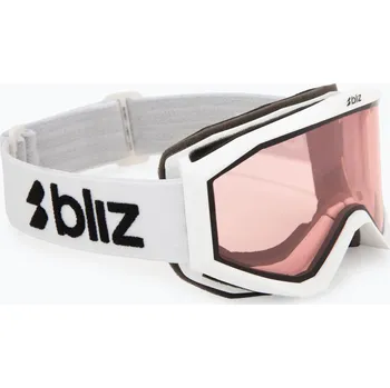 Dětské lyžařské brýle Bliz Liner Jr matte white/pink