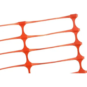 Pletivo GEOMAT Bezpečnostní síť oranžová 90 g/m², oko 40×100 mm, 1,2×50 m [60 m²]