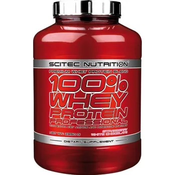 Protein Scitec 100% Whey Protein Professional 2350 g vanilka-lesní směs