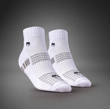 Ponožky Venum Vector Ankle - White/Grey (1 pár) Velikost: M