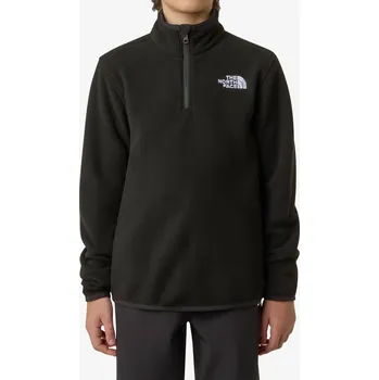 Chlapecká mikina Dětská mikina The North Face Glacier 1/4 Zip Pullover - tnf black
