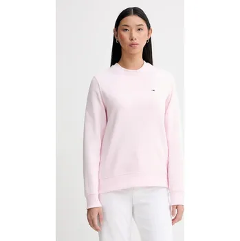 Dámská mikina Mikina Tommy Jeans DW0DW19959 růžová 03X, vel. S