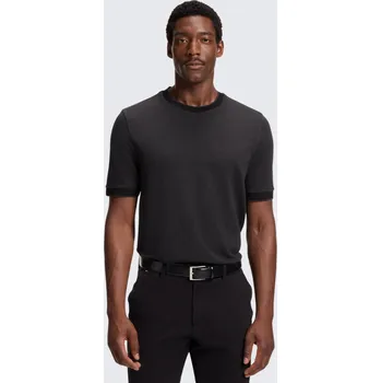 Pánské oblečení Pánské tričko BOSS Black Filippo_B-Icon 50549602 černé Velikost: XL