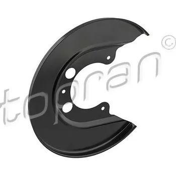 Brzdový kotouč Ochranný plech proti rozstřikování, brzdový kotouč TOPRAN 118 946