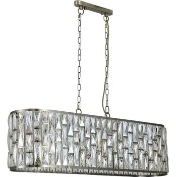 Searchlight 65818-8AB - Lustr na řetězu BIJOU 8xE14/40W/230V