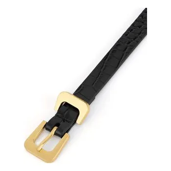 Opasek Dámský pásek Gino Rossi BLYL24003-3 CR Černá S