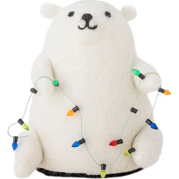 Vánoce Bloomingville, Vánoční dekorace Wally, svítící lední medvěd - Formadore