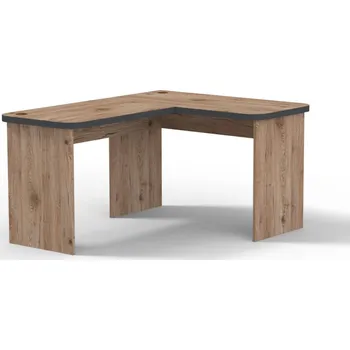 Psací stůl BRADOP Psací stůl rohový CASPER 150×120 Barevné provedení: DBG - DBG-dub bordeaux/šedá grafit