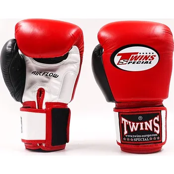 Boxerské rukavice Boxerské rukavice Twins Special Air-Flow - červená, BGVL3 14