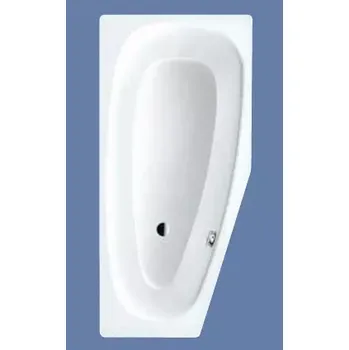 Vana vana Kaldewei Ministar 157/75 model 833 s otvory pro madla, smaltovaná ocel, bílá