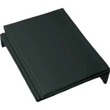 Střešní krytina Taška pultová rohová pravá BRAMAC Tegalit Star -ebenově černá