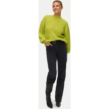 Dámský svetr Vero Moda Svetr Ellie 10346753 Žlutá Oversize S