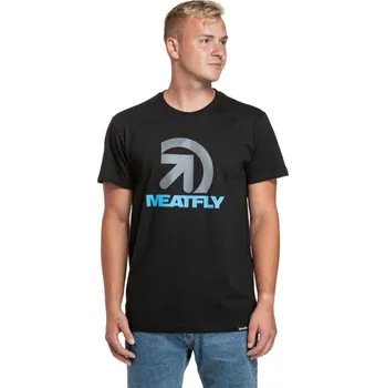 Pánské tričko Meatfly Dais černé