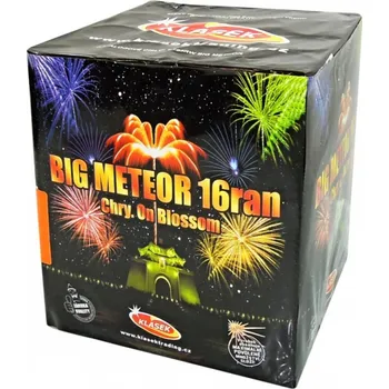 Zábavní pyrotechnika Big Meteor RW 50mm 16 ran