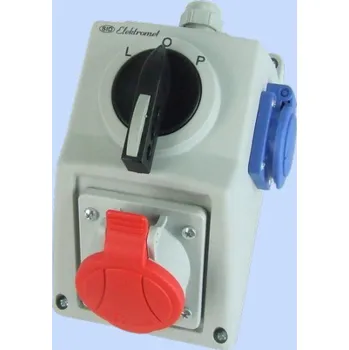 Elektromet Instalační sada L-0-P 16A 5P IP54 (971614)