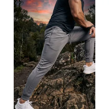 Pánské kalhoty Sinsay - Kalhoty joggers - šedá - 571HL-09X - 571HL-09X-S
