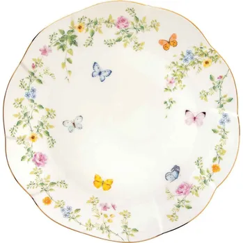 Talíř Easy Life, Itálie Easy Life - Porcelánový jídelní talíř Dancing Butterflies - 27 cm Barva: jako na obrázku