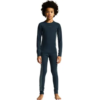 Dětské termoprádlo Dětský Set termoprádla CRAFT CORE DRY BASELAYER SET JR 1909713-396387 – Tmavě modrá 158/164