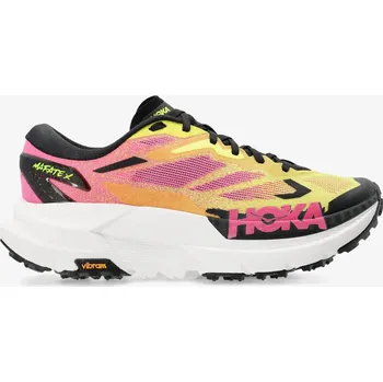 Dámská sportovní obuv Trailové boty Hoka Mafate X - neon hoka citrus/neon rose