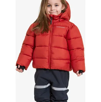 Chlapecká bunda Dětská bunda Didriksons Roxen Jacket - pomme red