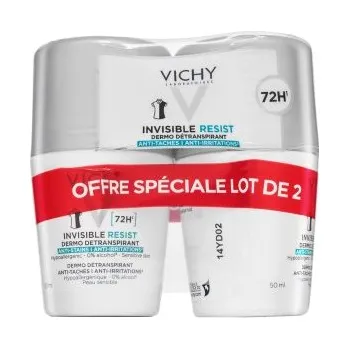 Vichy Invisible Resist 72H antiperspirant Detranspirant 2 x 50 ml
